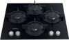Hotpoint HGS61SBK 60cm Gas on Glass 4 Burners Gas Hob Black