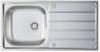 Carysil KD100L `Pack` Kona Single Bowl sink + HS605 Tap ( Sink and Tap ) Stainless steel