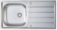 Carysil KD100L `Pack` Kona Single Bowl sink + HS605 Tap ( Sink and Tap ) Stainless steel