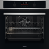 Zanussi ZOPNA7XN Series 60 Self-Cleaning with Airfry function Built-in Single Electric Oven + ZHRN643K 59cm 4 x Zone Ceramic Hob ( Oven and Hob Pack ) Stainless steel