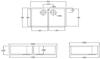 1810 Argilla Fireclay 800 /853  - 2 Bowl Undermount Sink White