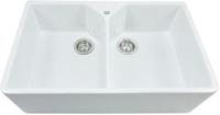 1810 Argilla Fireclay 800 2 Bowl ( /853) Belfast Sink White
