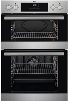 AEG DEX33111EM 300 SurroundCook Clean enamel Built-in Double Electric Oven Stainless steel