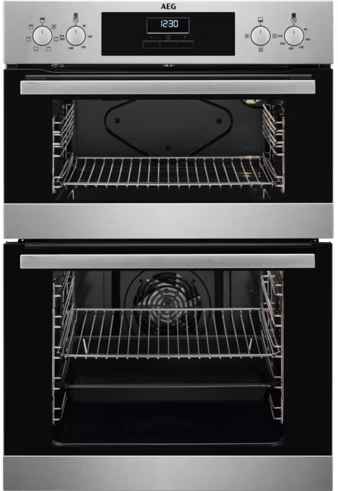 AEG DEX33111EM 300 SurroundCook Clean enamel Built-in Double Electric Oven Stainless steel