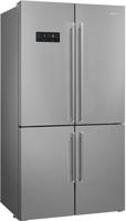 Smeg FQ60XDF 92cm Four Door Side By Side Frost Free American Style Fridge Freezer Stainless steel