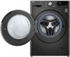 LG F4V909BTSE Turbowash360™  9kg, 1400rpm Freestanding Washing Machine Black