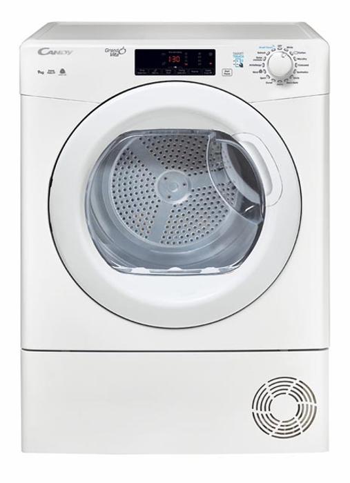 Candy GSV C9TG-80 9kg Condenser Freestanding Dryer White