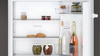 NEFF KI7851SE0G N30 Built In  177.2 x 54.1 cm sliding hinge Frost Free 50/50 Split Integrated Fridge Freezer White