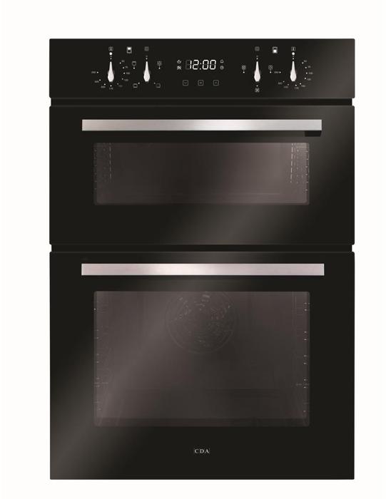 CDA DC941BL Built-in Double Electric Oven Black