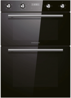 Statesman BDM373BL  35/70 Litre Multifunction Built-in Double Electric Oven Black