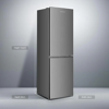 Cookology CFF1425050IX/E 142 Litres 50/50 Split Freestanding Fridge-Freezer Inox