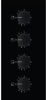 AEG BEX33501EB Built-in Single Electric Oven + HK614000CB 3000 60cm Radiant Ceramic Hob ( Oven and Hob Pack ) Black
