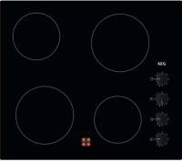 AEG HK614000CB 3000 60cm Radiant Ceramic Hob Black