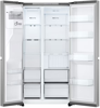 LG GSLC40PYPE 641L NatureFRESH Frost Free Plumbed Water and Ice Dispenser American Style Fridge Freezer Platinum Silver