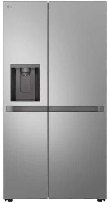 LG GSLC40PYPE 641L NatureFRESH Frost Free Plumbed Water and Ice Dispenser American Style Fridge Freezer Platinum Silver