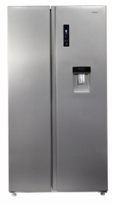 Teknix TSBSW911772S Frost Free 562Litres American Style Fridge Freezer Stainless steel
