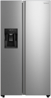 Tesla T569AFFX Frost Free 569L American Style Fridge Freezer Inox