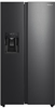 Tesla T569AFFB Ice & Water Frost Free 569 Litres American Style Fridge Freezer Dark Inox