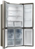 Haier HCR59F19ENMM Cube 90 Series 5 Multi-Door American Style Fridge Freezer Inox