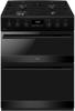 CDA CFD600MB 60cm Freestanding Dual Fuel Cooker Matt Black