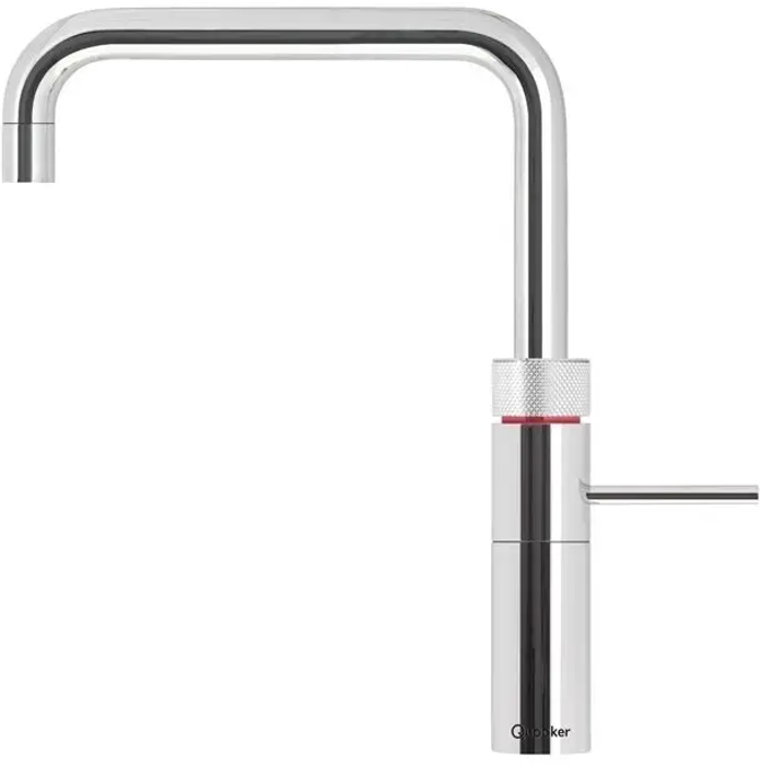 Quooker Fusion Square PRO3 + 3 in 1 Boiling Water Tap Boiling Water Tap Polished Chrome