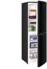 Cookology CFF1425050BK 50/50 142 Litres Static Freestanding Fridge-Freezer Black