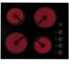 CATA UBCH60KCR 60cm with Side Dials Ceramic Hob Black Glass