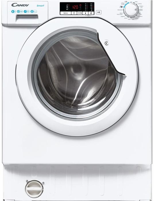 Candy CBW 48D2E ( CBW48D2E ) 8 kg 1400 Spin Integrated Washing Machine White