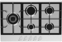 Statesman GH175SS 75cm 5 Zone Gas Hob Cooktop, Triple Crown Burner, Dial Control Gas Hob Stainless steel