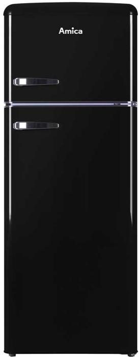 Amica FDR2213B 55cm static 30/70 162 Litres Freestanding Fridge-Freezer Black