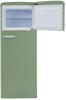 CDA Betty Retro 55cm Top Mount 206 Litres Freestanding Fridge-Freezer Meadow