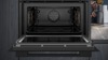 Siemens CM724G1B1B iQ700  compact oven with microwave 45 Litres  900W Built-in Microwave Black