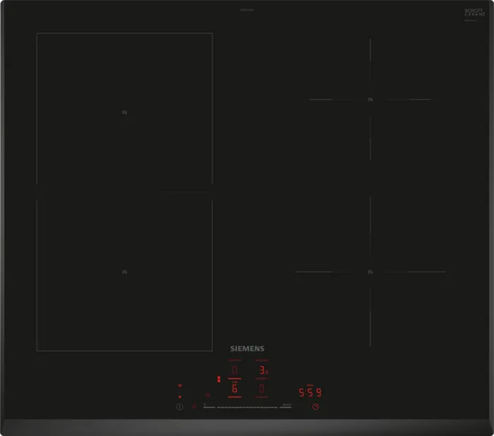 Siemens ED651HSB1E iQ500 60cm Induction Hob Black
