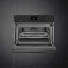 Smeg SO4301M1N 45cm compact Built-in Microwave Matte Black