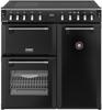 Stoves 444411869  DX RCA RICH 90Ei RTY 90cm Richmond DX Electric Induction Rotary Induction Range Cooker Black
