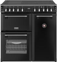 Stoves 444411869  DX RCA RICH 90Ei RTY 90cm Richmond DX Electric Induction Rotary Induction Range Cooker Black