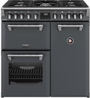 Stoves 444411849 RCA RICH 90DF 90cm Richmond Dual Fuel Range Cooker Anthracite