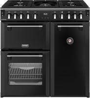 Stoves 444411850 RCA RICH 90DF 90cm Richmond Dual Fuel Range Cooker Black