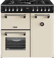 Stoves 444411851 RCA RICH 90DF 90cm Richmond Dual Fuel Range Cooker Cream