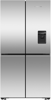 Fisher & Paykel RF605QNUVX1 538L Series 7 Quad Door Plumbed in Ice & Water Frost Free American Style Fridge Freezer Stainless steel