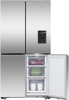 Fisher & Paykel RF605QNUVX1 538L Series 7 Quad Door Plumbed in Ice & Water Frost Free American Style Fridge Freezer Stainless steel