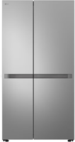 LG GSBC40PYPE 662L NatureFRESH Side-By-Side Refrigerator Total No Frost American Style Fridge Freezer Prime Silver