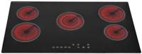 OEM CERH90BL 90cm 5 Zone Frameless Touch Control Ceramic Hob Black