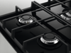 Zanussi ZGGN755K Series 60 75cm 5 Burner Gas on Glass Gas Hob Black