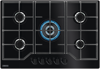 Zanussi ZGGN755K Series 60 75cm 5 Burner Gas on Glass Gas Hob Black