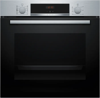 Bosch HQA534BS3B Series 4 with added steam function 60 x 60cm Built-in Single Electric Oven Stainless steel