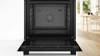 Bosch HQA534BS3B Series 4 with added steam function 60 x 60cm Built-in Single Electric Oven Stainless steel