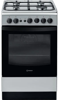 Indesit IS5G1PMSS 50cm 59 Litres with Easy Clean Freestanding Gas Cooker Silver