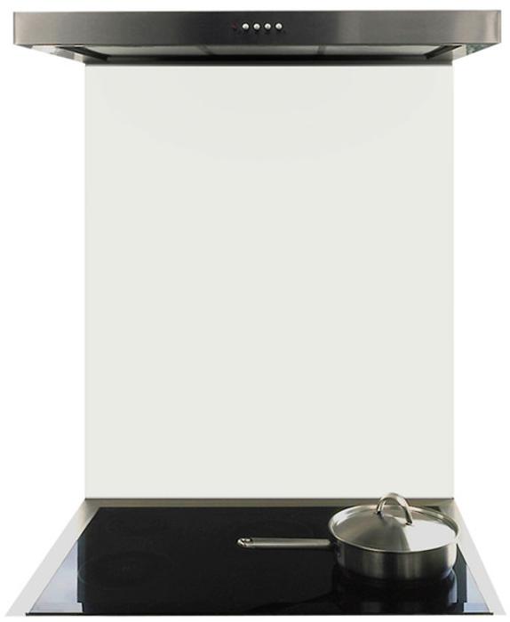 De Santii DS60X75WG2 60cm Glass Splashback White