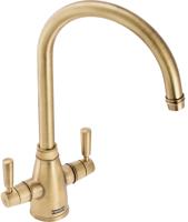Franke Gloriana Twin Lever Brass 115.0711.945 Tap Brass